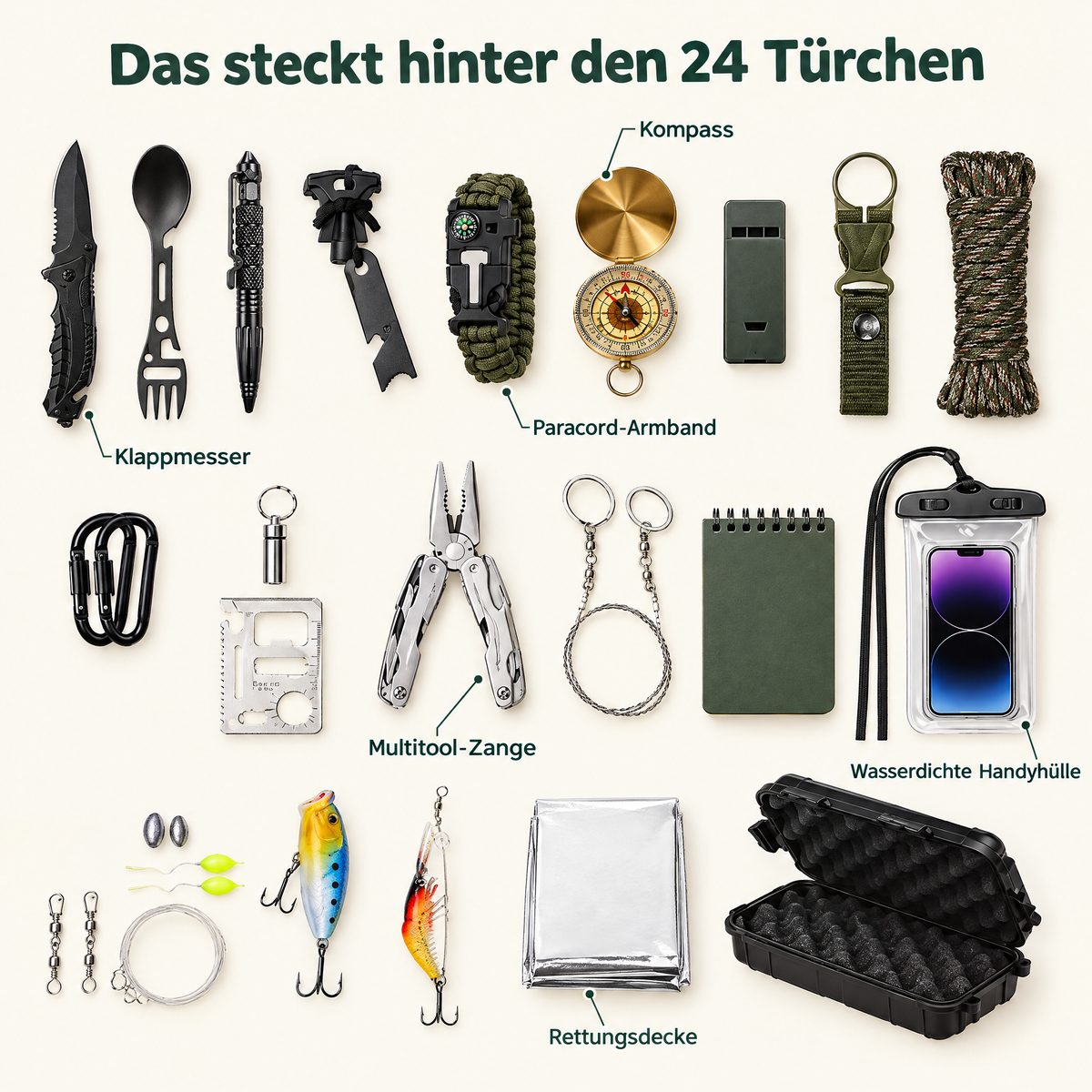 Das steckt hinter den 24 Türchen